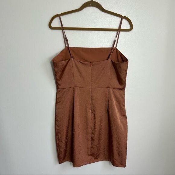 Superdown Gianna Slit Mini Dress - L - Picture 3 of 7